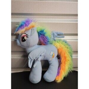 My Little Pony RAINBOW DASH LG 18" Winged Plush Hasbro 2014